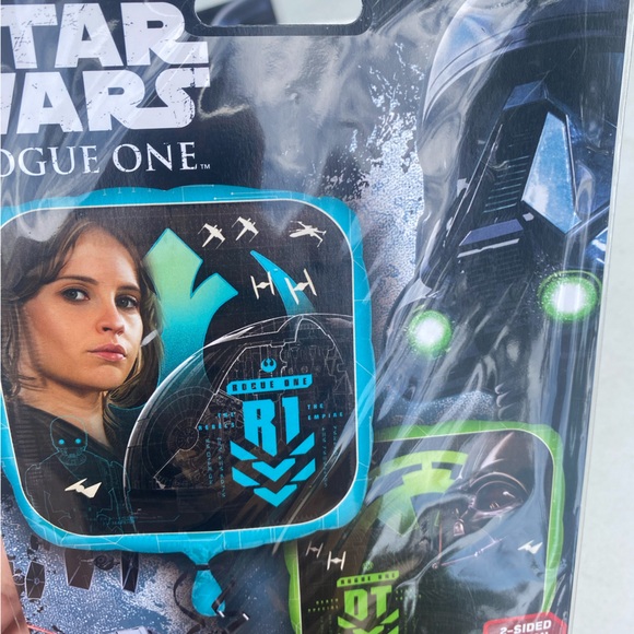 STAR WARS BIRTHDAY INVITATIONS AND BALLOONS - Picture 3 of 4